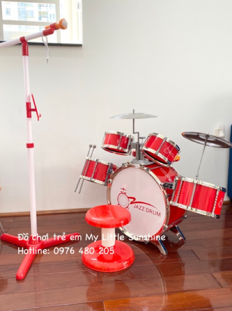 Bộ trống Jazz Drum 10 chi tiết cho bé