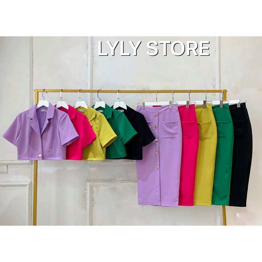 SET VEST CHẤT CHÉO THÁI ĐỦ MÀU