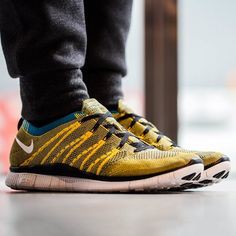 GIÀY THỂ THAO FREE FLYKNIT 5.0 YELLOW GRAY WHITE MESH FABRIC MEN | BigBuy360 - bigbuy360.vn