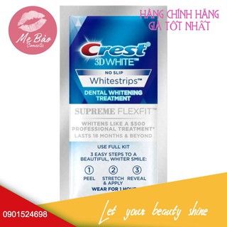 [CHÍNH HÃNG] Miếng dán trắng răng Crest 3D White (Miếng lẻ)