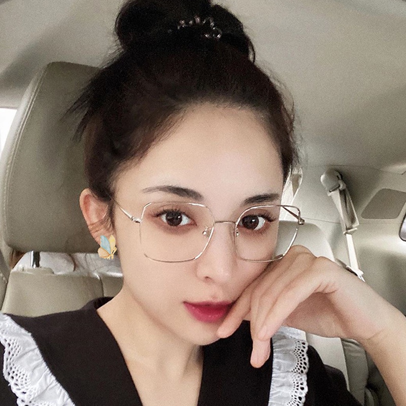 Bông Tai Mạ Bạc 925 Hình Bướm Nhiều Màu Phong Cách Hàn Quốc