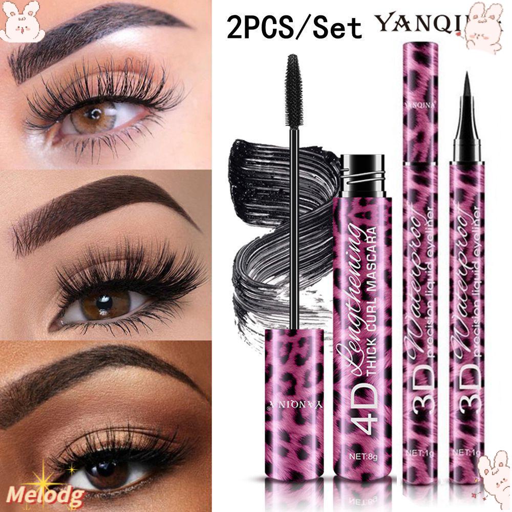 Bút Kẻ Mắt Kiêm Mascara 2 Trong 1 Nhanh Khô Lâu Trôi
