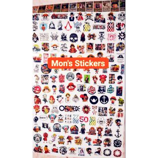 ♡ Sticker ONE PIECE dùng trang trí xe máy, laptop các loại ♡