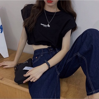 Áo ba 3 lỗ tank top crop top oversize nữ