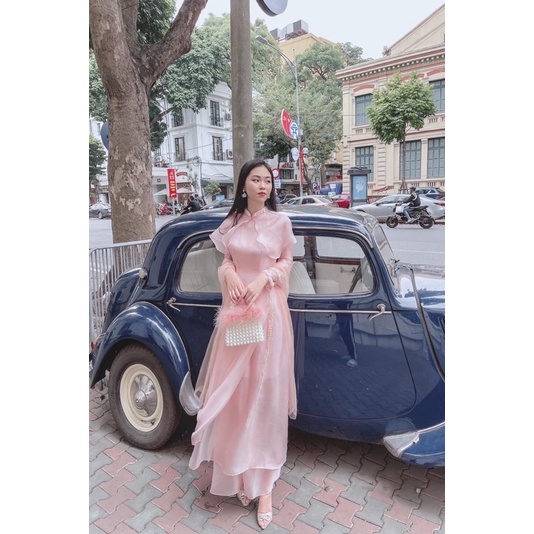 ÁO DÀI CÁCH TÂN TIỂU THƯ ĐÀI CÁT CAO CẤP