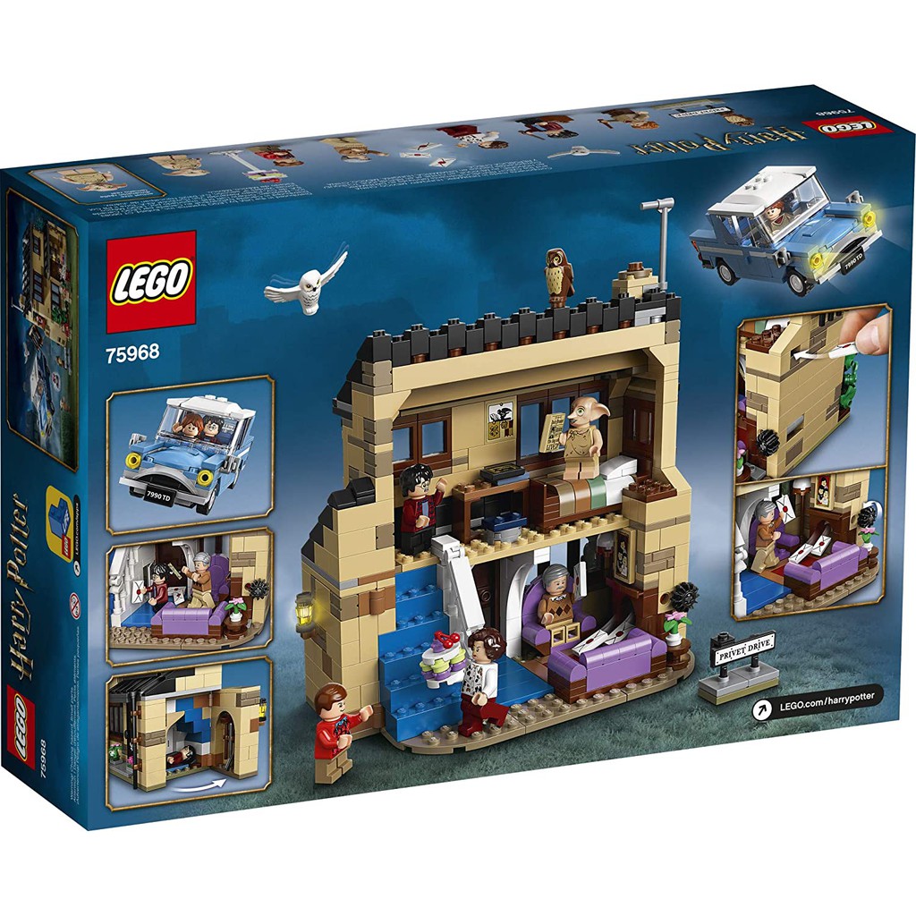 [Có sẵn] 75968 Lego Harry Potter 4 Privet Drive