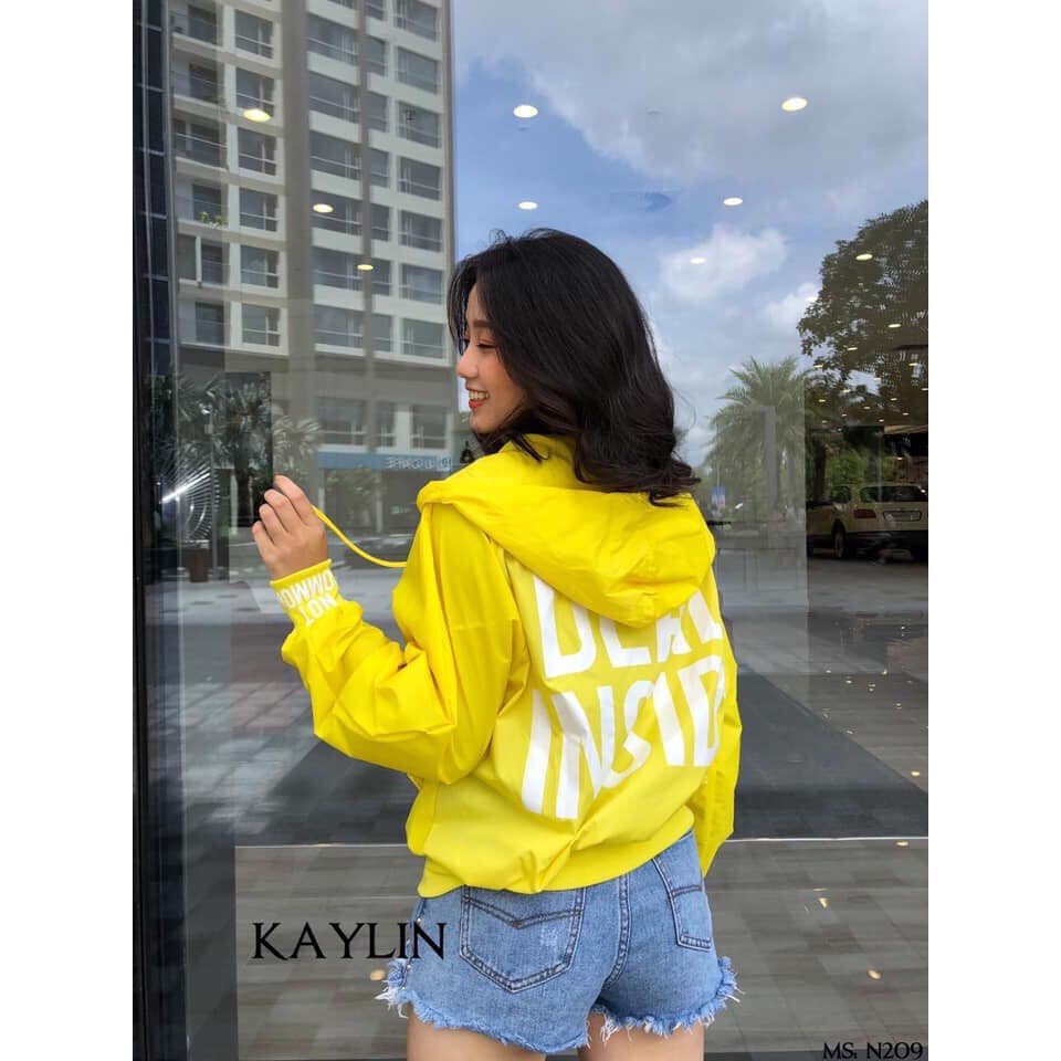 ÁO KHOÁC GIÓ NỮ 2 LỚP MÀU NEON  (SIÊU SALE) RẺ VÔ ĐỊCH SIÊU HOT RẺ VÔ ĐỊCH STYLE CÁ TÍNH | BigBuy360 - bigbuy360.vn