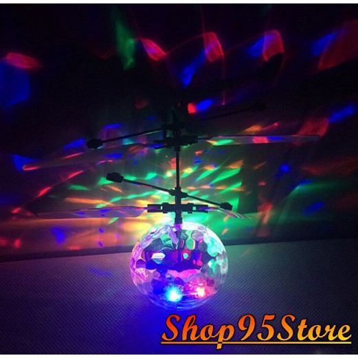 Quả cầu pha lê bay cảm ứng phát sáng
