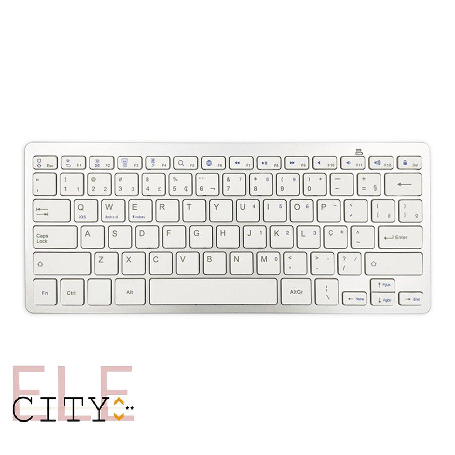 Set 2 Bàn Phím Không Dây 78 Phím Cho Máy Tính Bảng / Máy Tính Bảng / Pc