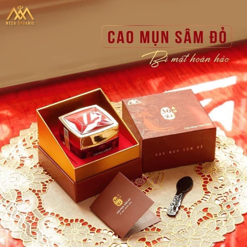 Cao mụn Sâm Đỏ 36 Vị MEEA ORGANIC