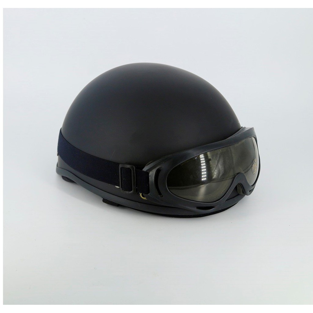 Nón bảo hiểm 1/2 đầu - lồng ép nhiệt cao cấp kèm kính UV 7 màu
