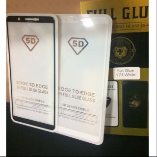 Kính cường lực 5d 9h full keo, full màn vivo y71