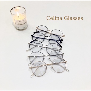 Gọng kính kim loại tròn basic 7802