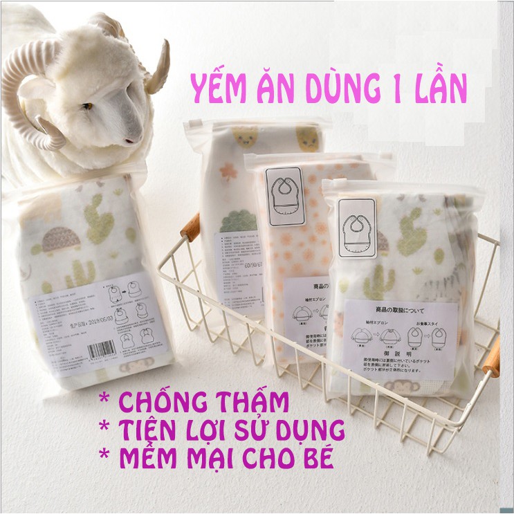 YẾM ĂN ANIMAL DÙNG 1 LẦN ( BỊCH 10 CÁI)