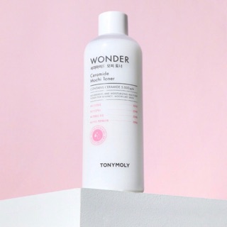 500ml Nước hoa hồng TonyMoly Wonder Ceramid Mochi Toner Hàn Quốc