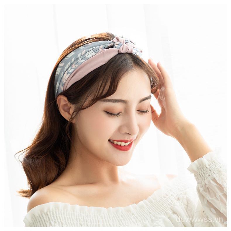 Ban Nhạc Hàn Quốc Mũ Ban Nhạc Ngọt Ngào Mori Màu Đỏ Mặt Đàn Hồi Siêu Headband Nữ Dongdaemun-Phụ Kiện