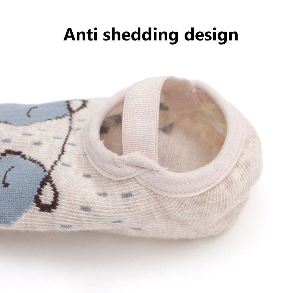 MIHAN1 Tất Cotton Chống Trượt Cho Bé Tập Đi