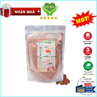 Bột hà thủ ô đỏ nguyên chất Mẹ Ken 500gr - đen tóc, tốt sức khỏe