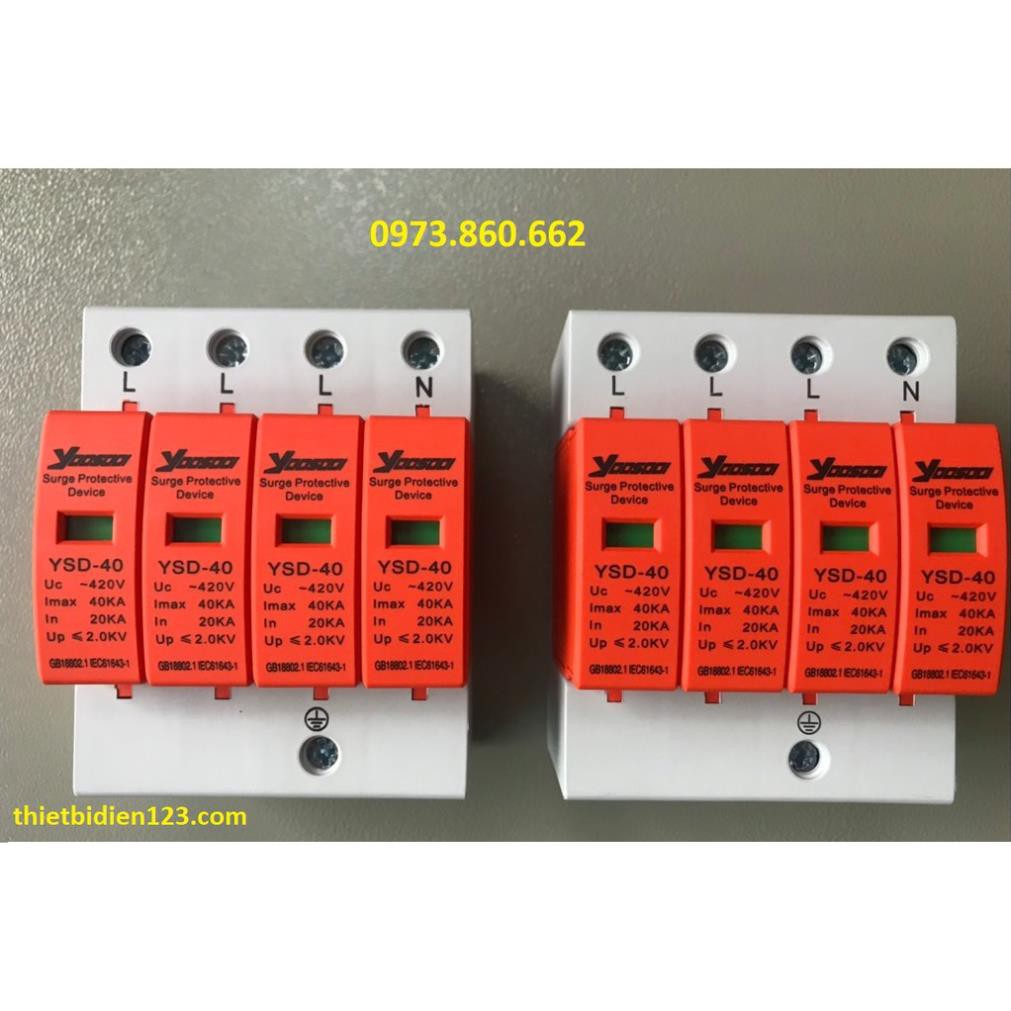 Chống sét lan truyền AC 2P 40kA - 4P 40kA -TBĐ
