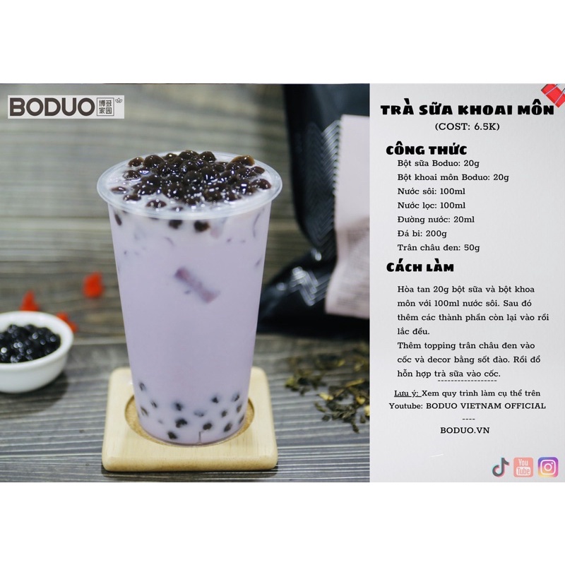 Bột khoai môn Boduo gói 1kg