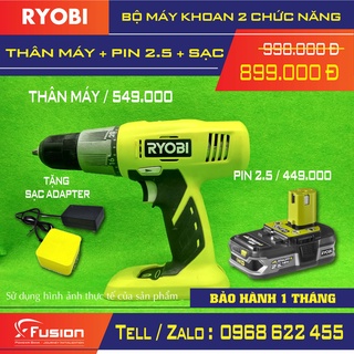 Sạc pin ryobi