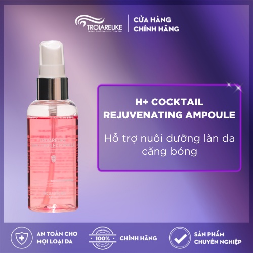 TROIAREUKE - Xịt khoáng  H+ cocktail Red (70ml)