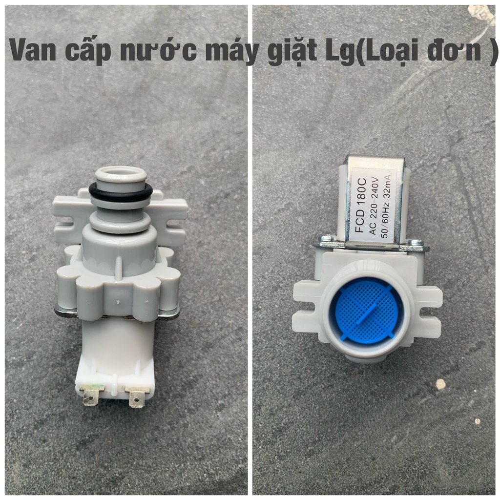 Van cấp nước máy giặt Samsung, Toshiba, Electrolux, LG, Deawoo, van cấp đa năng