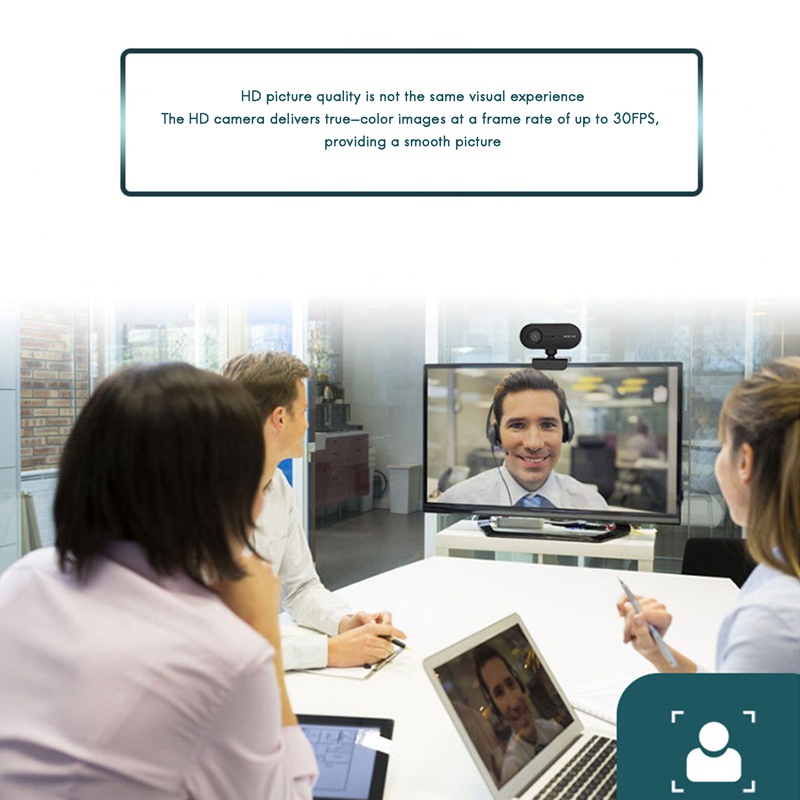 Webcam Hd 1080p Kèm Micro Có Thể Xoay Dành Cho Máy Tính Để Phát Sóng Trực Tuyến | BigBuy360 - bigbuy360.vn