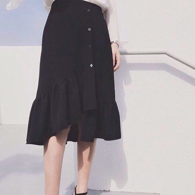 Chân váy dài bèo nút | BigBuy360 - bigbuy360.vn