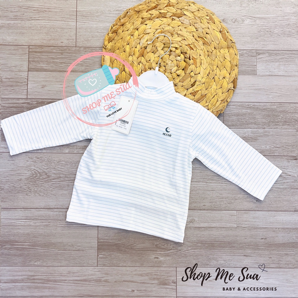 [MOON] Áo Giữ Nhiệt Cổ 3 Phân Giữ Ấm Cho Bé Hàng Chính Hãng