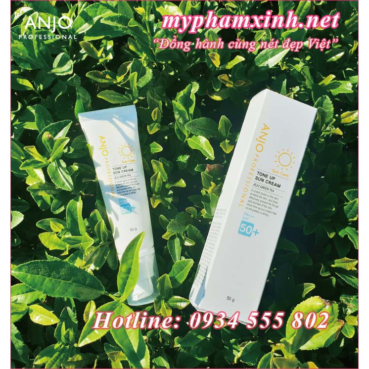 Kem Chống Nắng ANJO TONE UP SUN CREAM