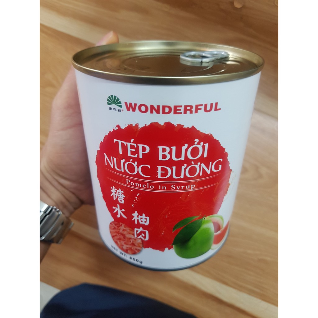 Tép Bưởi Nước Đường Wonderful 850gram