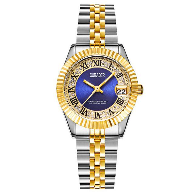 Đồng hồ Nữ OUBAOER LUXURY - Dây Demi siêu sang + Tặng Hộp & Pin | BigBuy360 - bigbuy360.vn