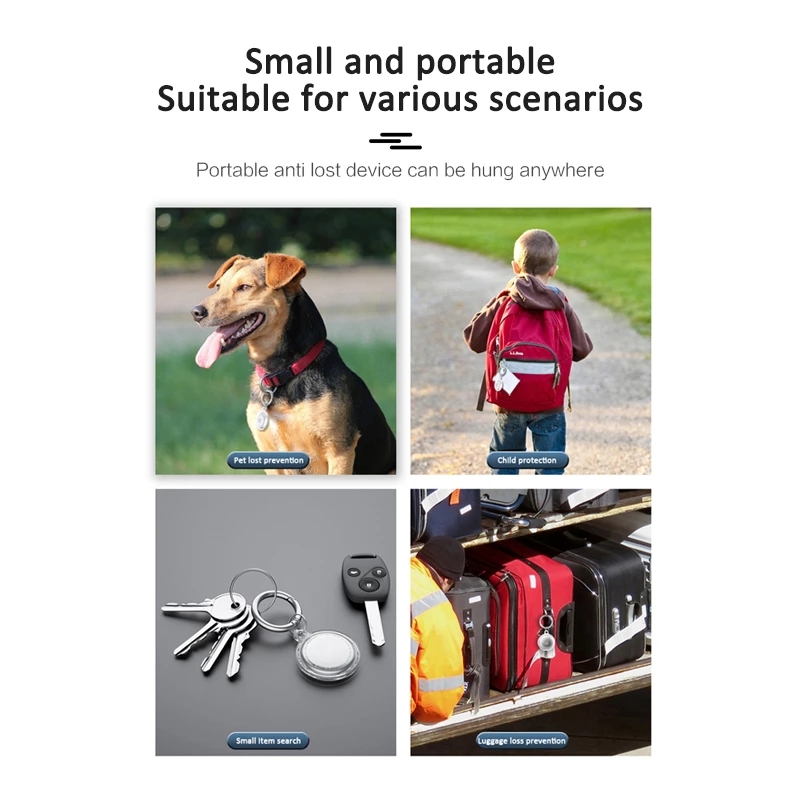 Vỏ bảo vệ thiết bị Apple Airtag bằng silicon chống thất lạc tiện dụng