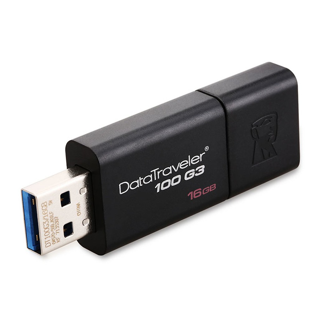 USB 16GB 3.0 Kingston DataTraveler DT100G3 - Hàng Chính Hãng