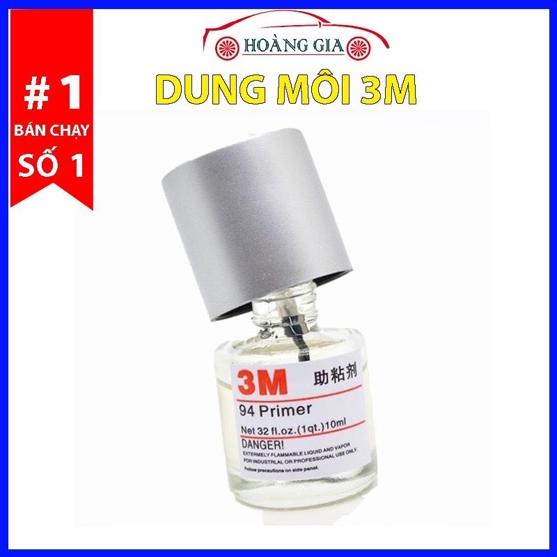 Keo trợ dính 3M 94 Primer tăng độ kết dính cho băng 2 mặt, hỗ trợ dán phụ kiện xe