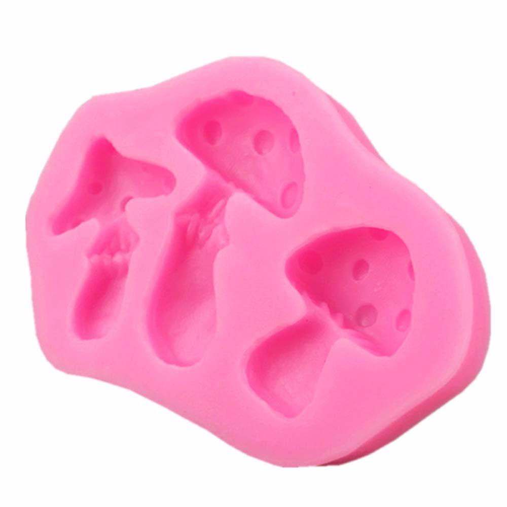 Khuôn Silicone Làm Bánh Hình Cây Nấm