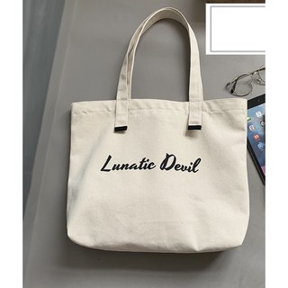 Túi Tote Vải Canvas Lunatic Devil