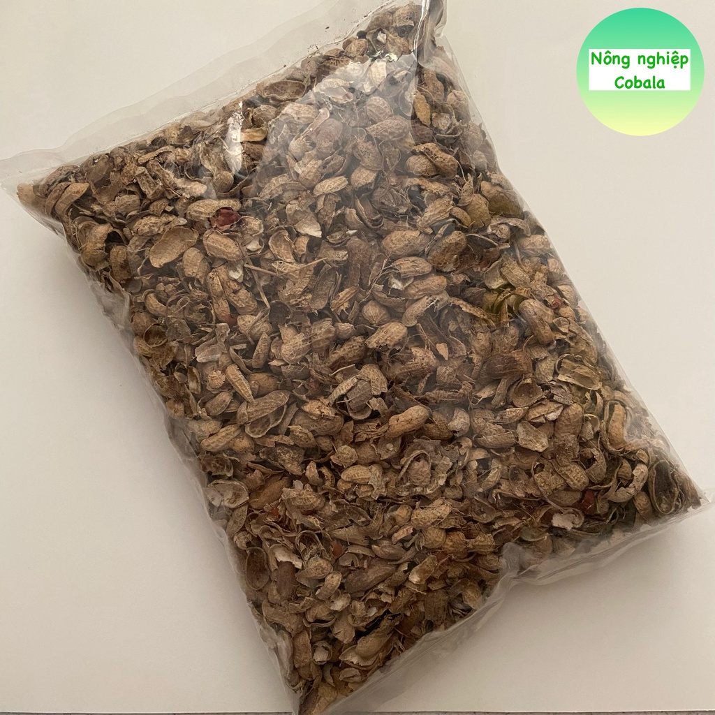 Giá Thể Vỏ Đậu Phộng Trồng Rau, Hoa Kiểng Gói 5dm
