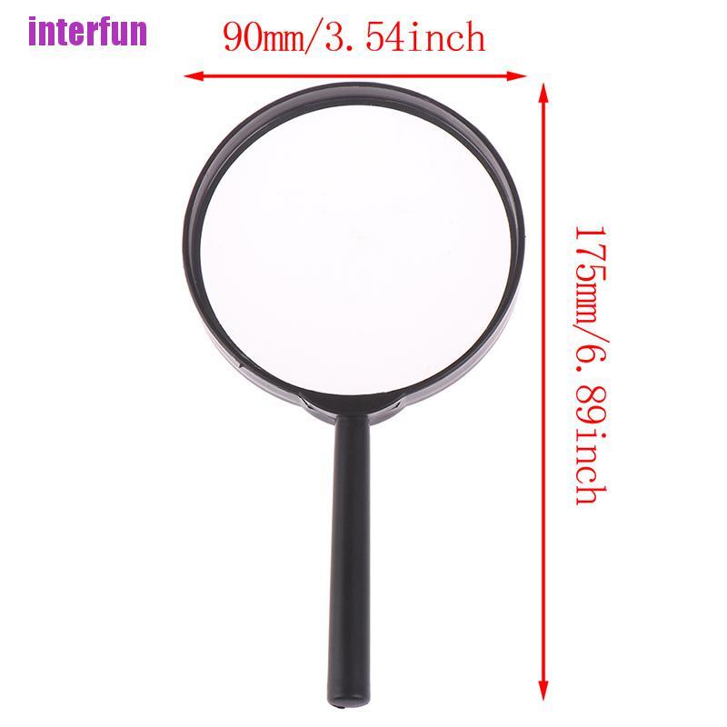 Kính Lúp Đọc Sách Phóng to 5 Lần 90mm Tiện Dụng