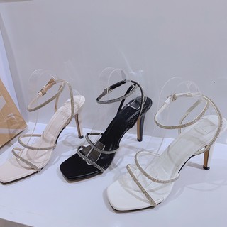 GÓT SANDAL 3 QUAI ĐÁ MẢNH - CAO 9P