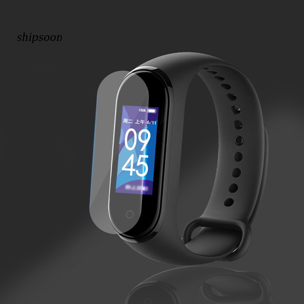 Bộ 3 miếng phim TPU bảo vệ màn hình chống trầy cho Xiaomi Mi Band 4