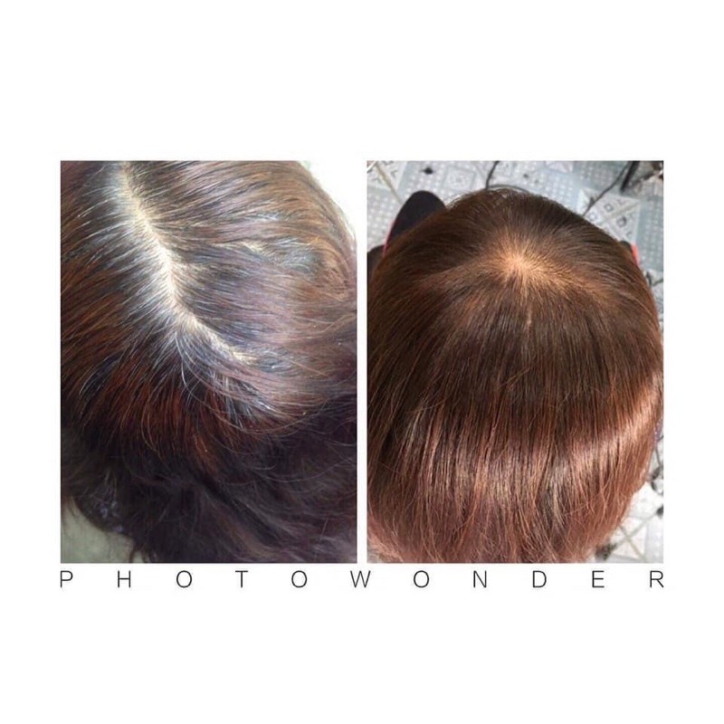 THUỐC NHUỘM PHỦ BẠC NÂU NEWKAFEN CHÍNH HÃNG - KÈM OXI