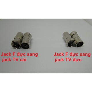 Jack F Đực chuyển jack TV
