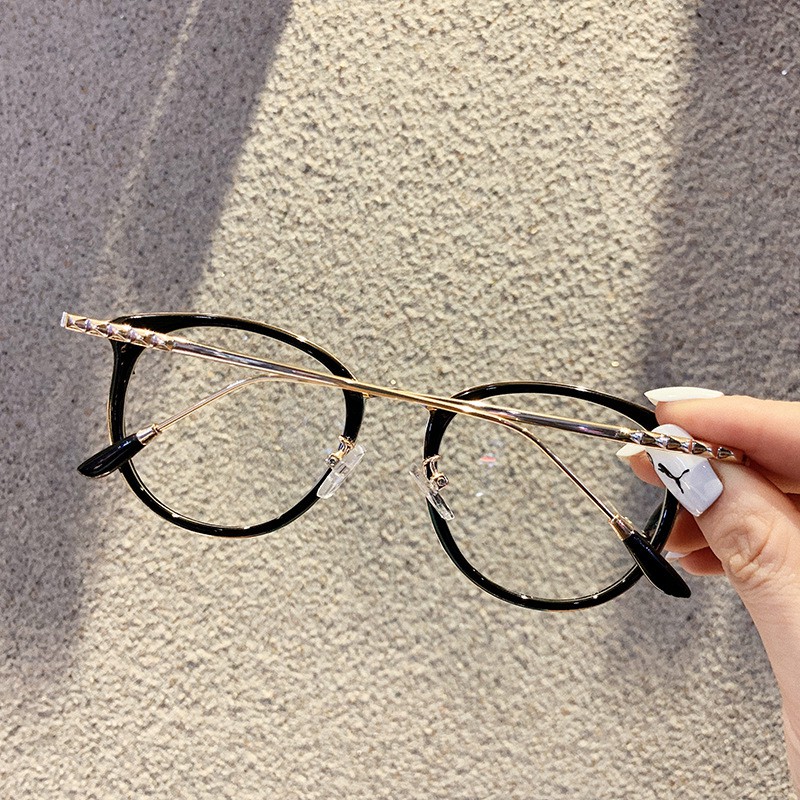 Kính cận thời trang nam nữ cao cấp chống tia UV phong cách Hàn Quốc Hottrend cute đẹp ABICA 014