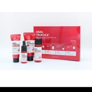 Bộ dưỡng da set 4 món Some By Mi Snail Truecica Miracle Repair Starter Kit