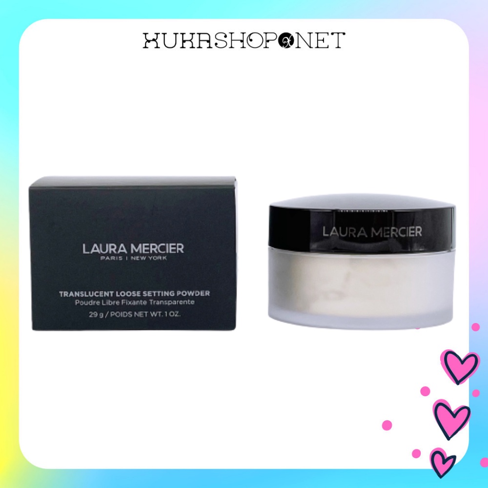 Phấn phủ không màu kiềm dầu Laura Mercier Translucent Loose Setting 29g