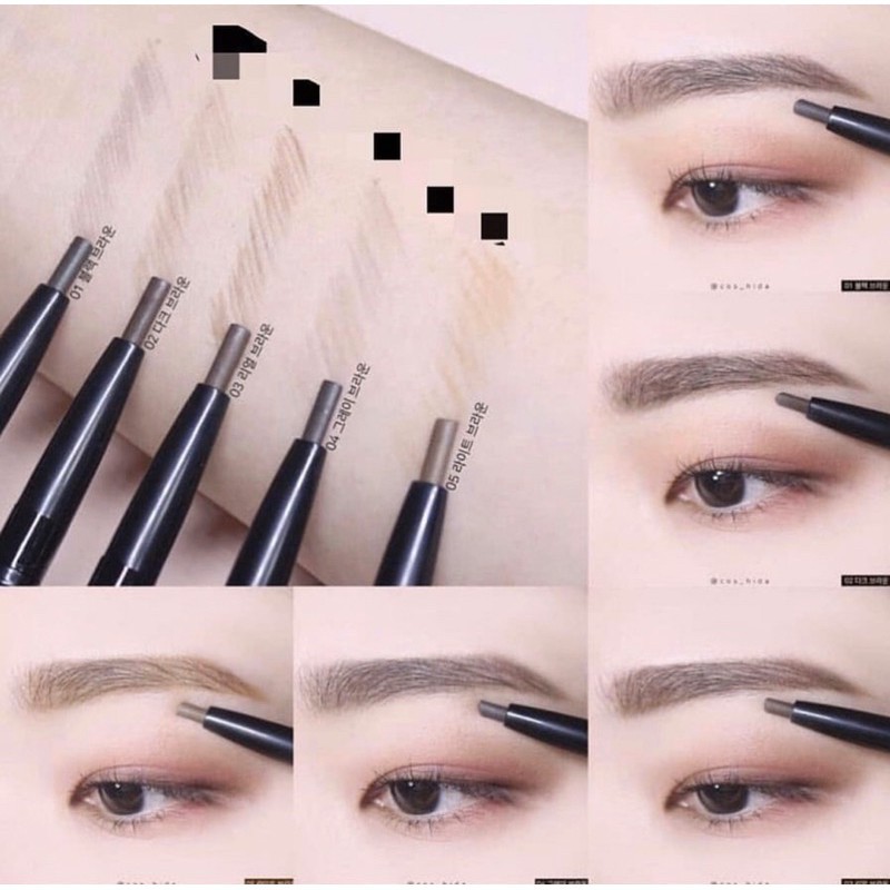 Chì Kẻ Mày Karadium Auto Eyebrow Pencil