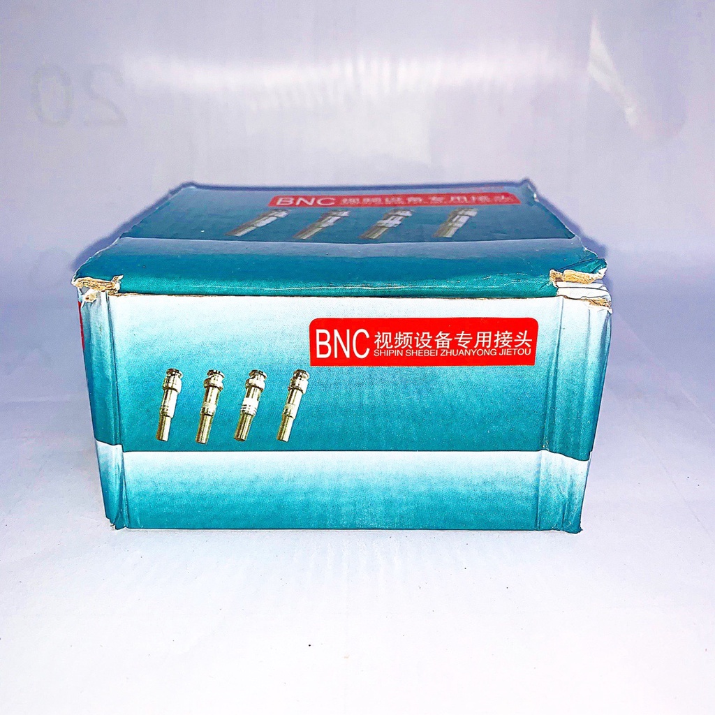 Hộp 100 BNC Lò xo loại tốt lõi đồng, không chờn gen, không toét ốc