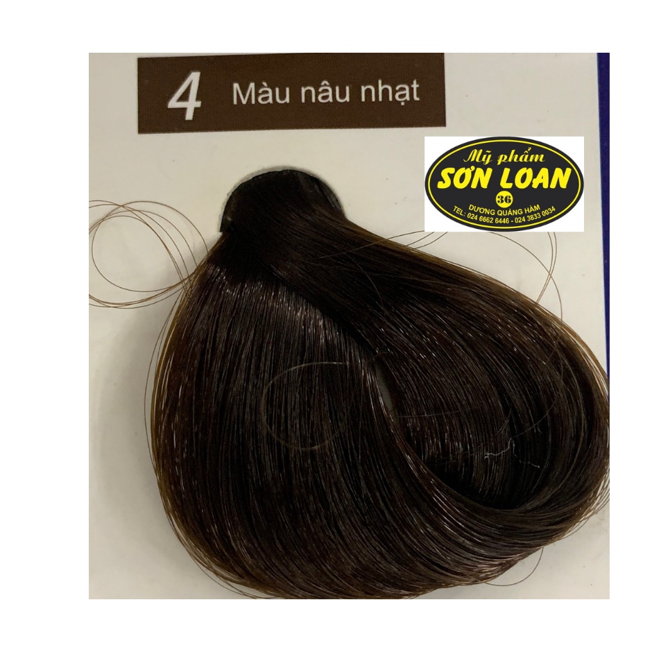 [GIÁ SỐC]Thuốc nhuộm tóc phủ bạc Salon de pro số 2,3,4,5,5K,6,7 Cho cả nam và nữ